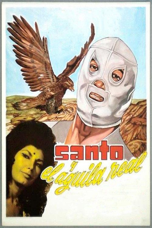 Santo and the Golden Eagle 1973 official movie poster