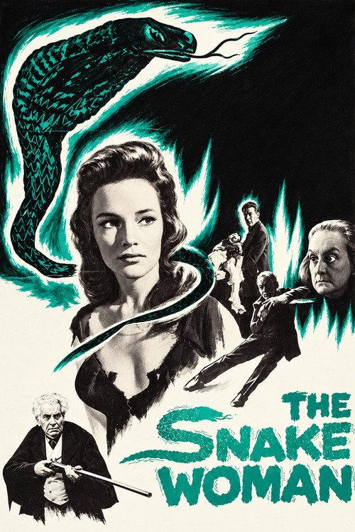 The Snake Woman 1961 official movie poster