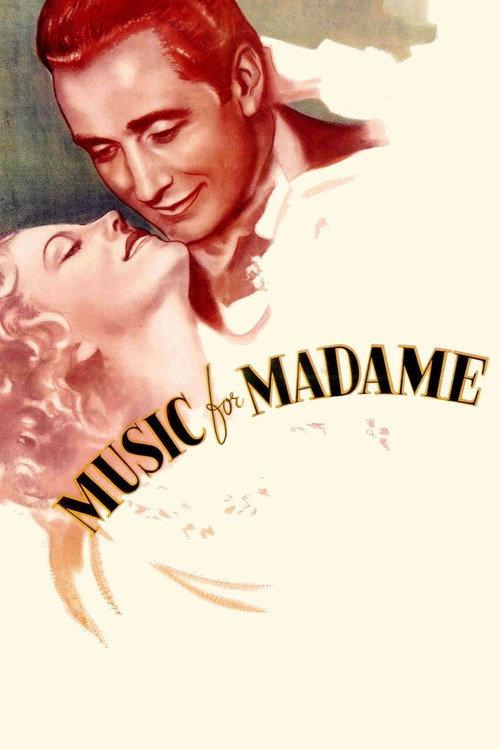 Music for Madame 1937 official movie poster