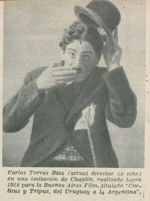 Carlitos en buenos aires 1917 official movie poster