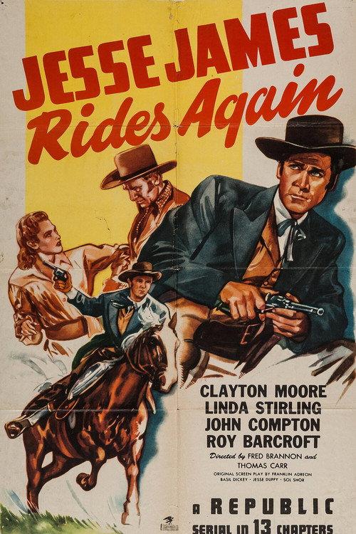 Jesse James Rides Again 1947 official movie poster