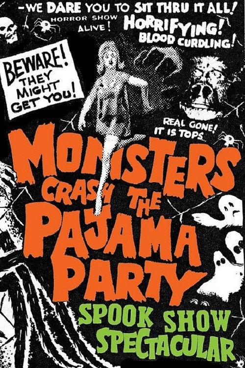Monsters Crash the Pajama Party 1965 official movie poster