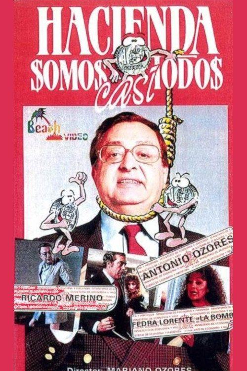 Hacienda somos casi todos 1988 official movie poster