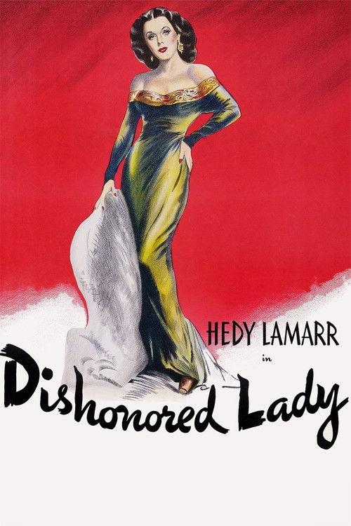 Dishonored Lady 1947 official movie poster