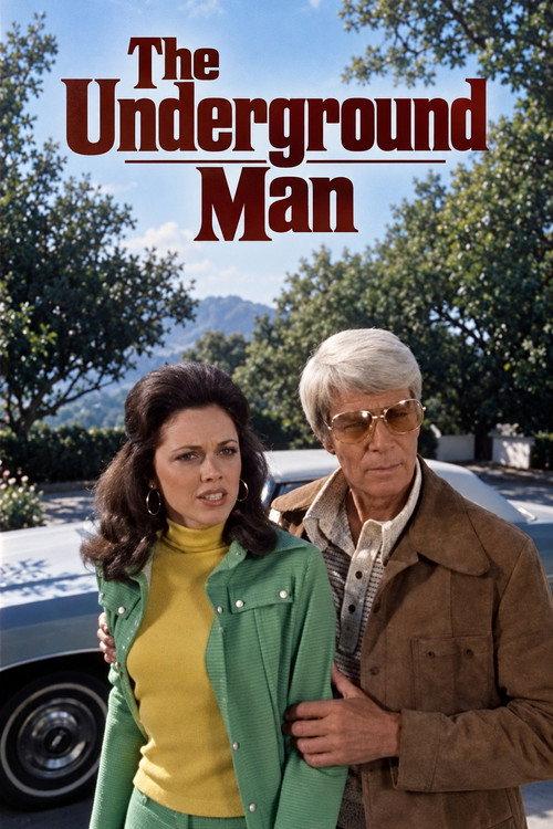 The Underground Man 1974 official movie poster