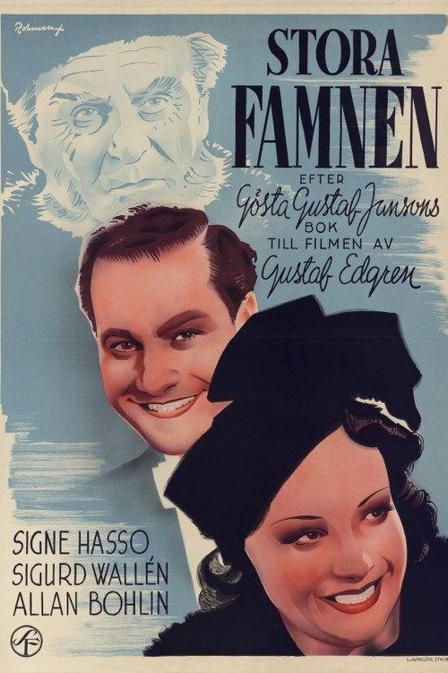 Stora famnen 1940 official movie poster