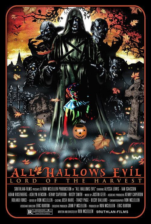 All Hallows Evil: Lord of the Harvest 2012 official movie poster