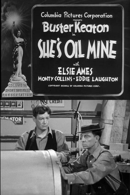 She's Oil Mine 1941 official movie poster