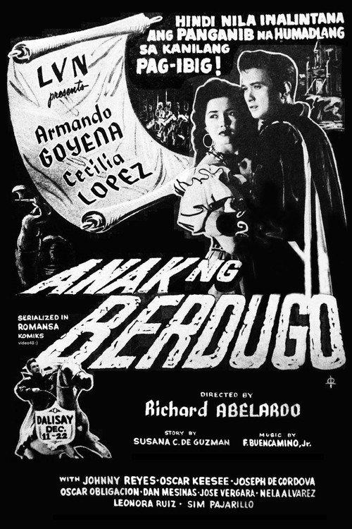 Anak Ng Berdugo 1955 official movie poster
