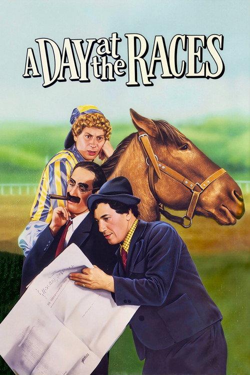 A Day at the Races 1937 official movie poster