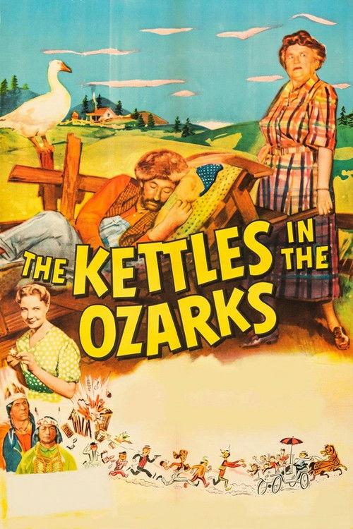 The Kettles in the Ozarks 1956 official movie poster