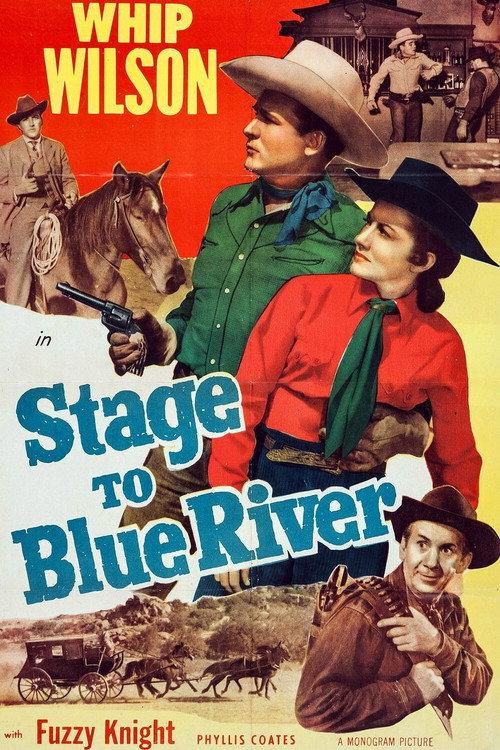 Stage to Blue River 1951 official movie poster