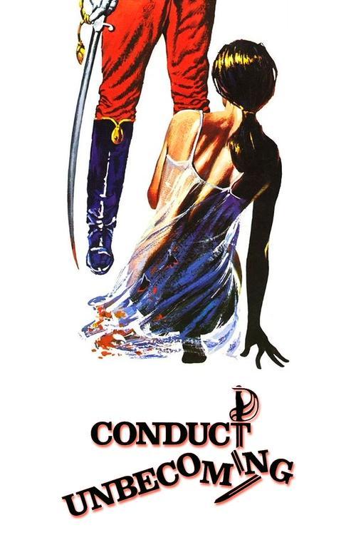 Conduct Unbecoming 1975 official movie poster
