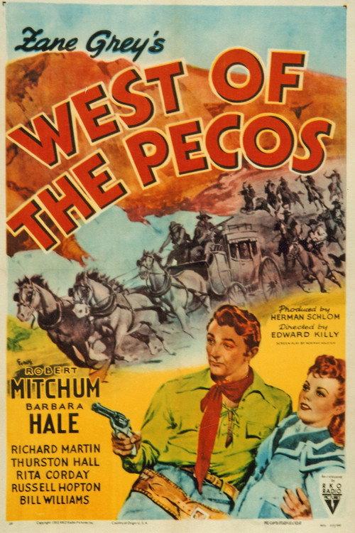 West of the Pecos 1945 official movie poster