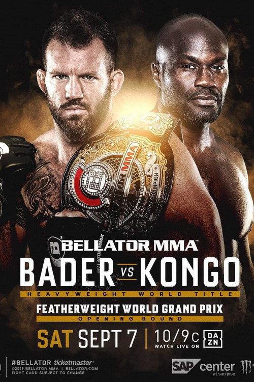 Bellator 226: Bader vs. Kongo 2019 official movie poster