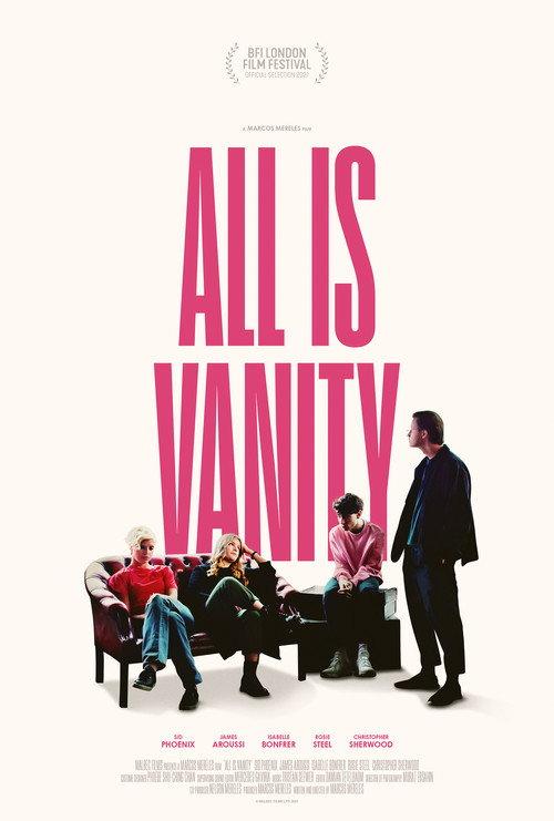 All Is Vanity 2022 official movie poster