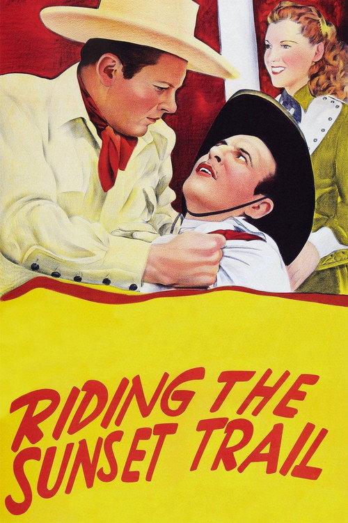 Riding the Sunset Trail 1941 official movie poster