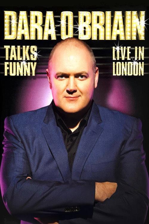 Dara Ó Briain: Talks Funny 2008 official movie poster