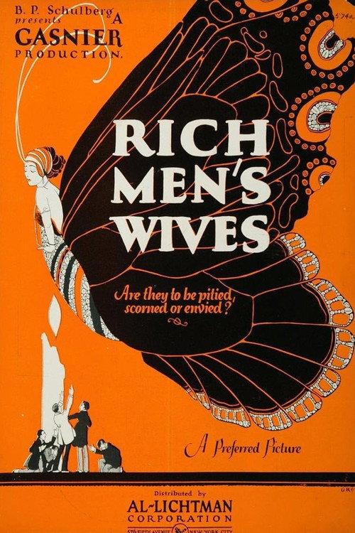 Rich Men's Wives 1922 official movie poster