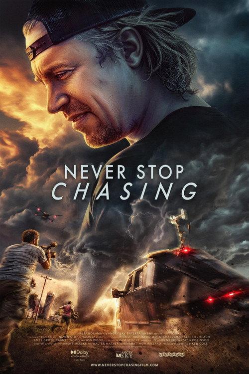 Never Stop Chasing 2026 official movie poster