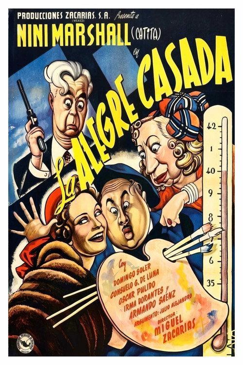 La alegre casada 1952 official movie poster