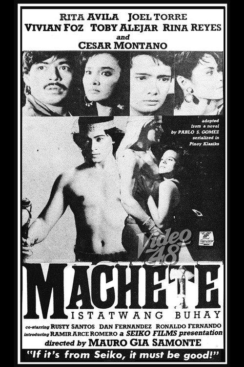 Machete: Istatwang Buhay 1990 official movie poster
