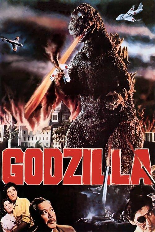 Godzilla 1954 official movie poster