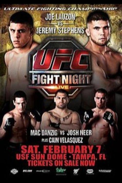 UFC Fight Night 17: Lauzon vs. Stephens 2009 official movie poster