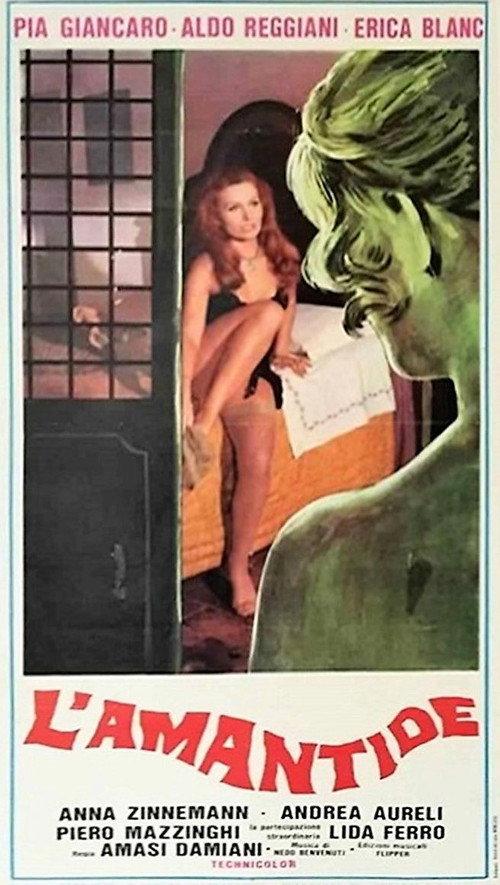L'amantide 1977 official movie poster