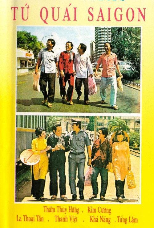 Four Oddballs of Saigon 1973 official movie poster