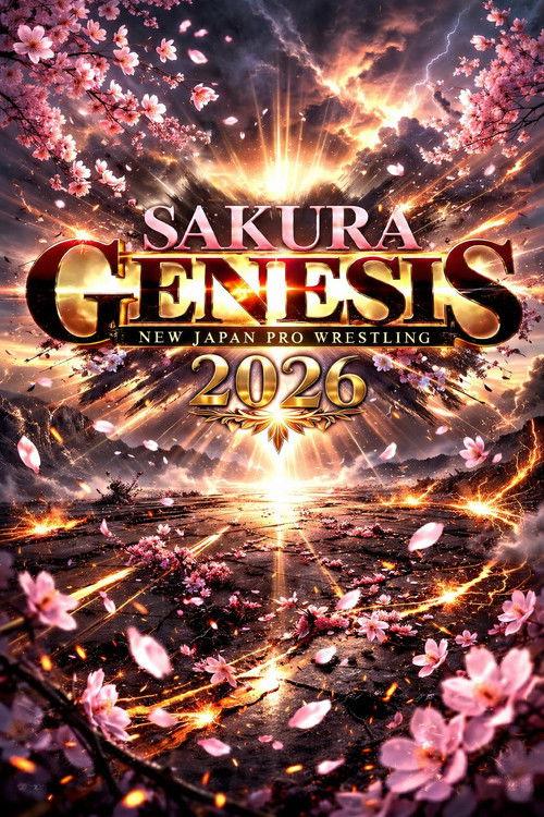 NJPW Sakura Genesis 2026 2026 official movie poster