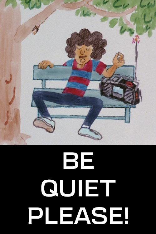Be Quiet Please! 1980 official movie poster