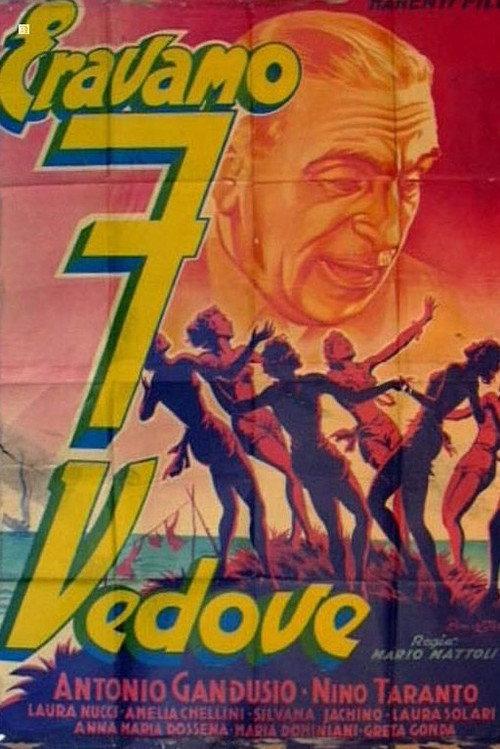 Eravamo sette vedove 1939 official movie poster