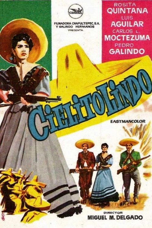 Pretty sky! 1957 official movie poster