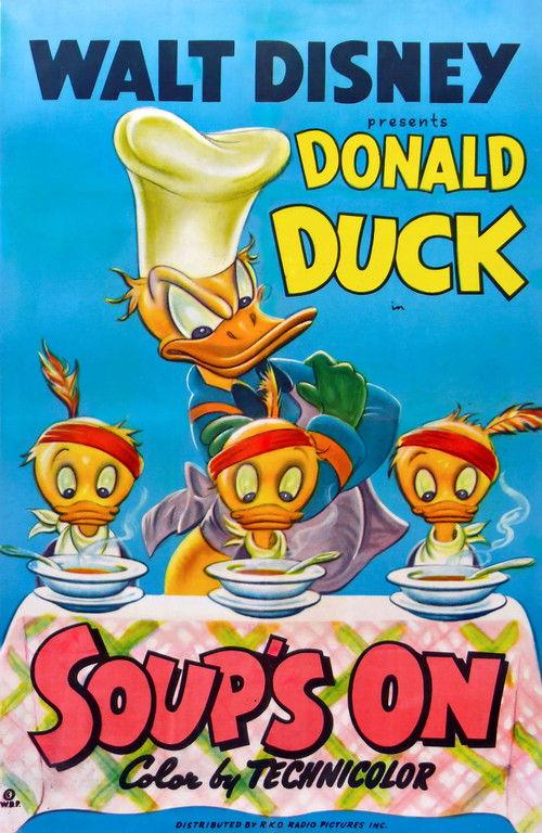 Soup's On 1948 official movie poster