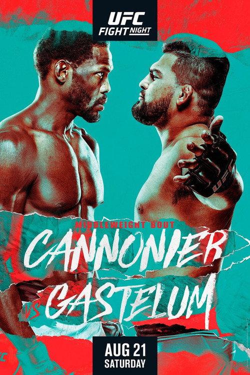UFC on ESPN 29: Cannonier vs. Gastelum 2021 official movie poster