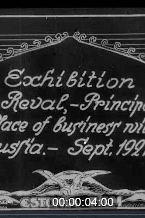 Exhibition in Reval 1921 official movie poster