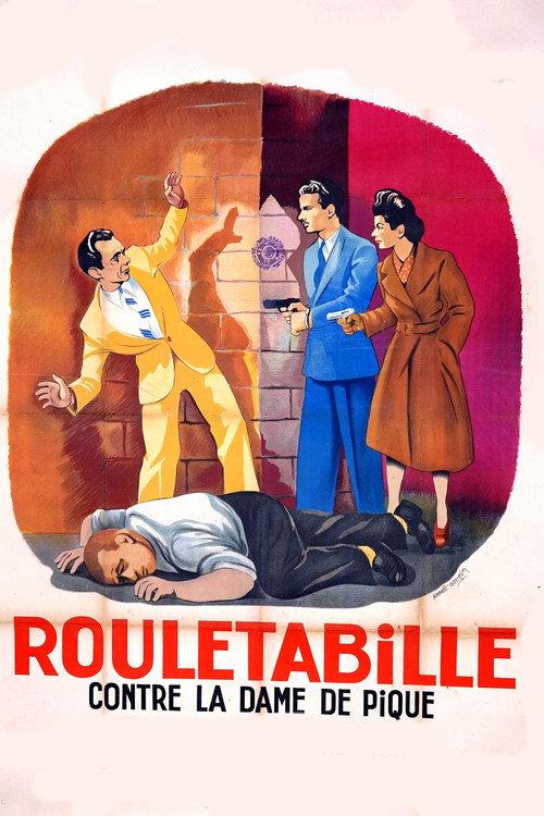 Rouletabille Against the Queen of Spades 1948 official movie poster