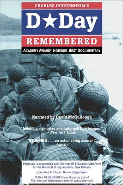 D-Day Remembered 1994 official movie poster