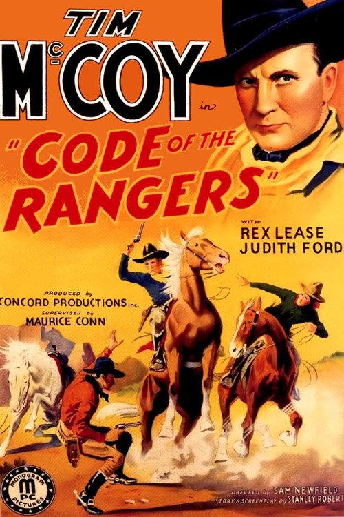 Code of the Rangers 1938 official movie poster