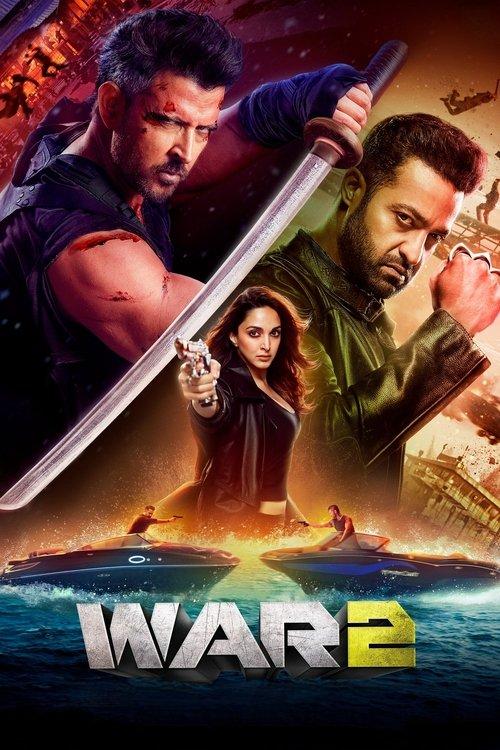 War 2 2025 official movie poster
