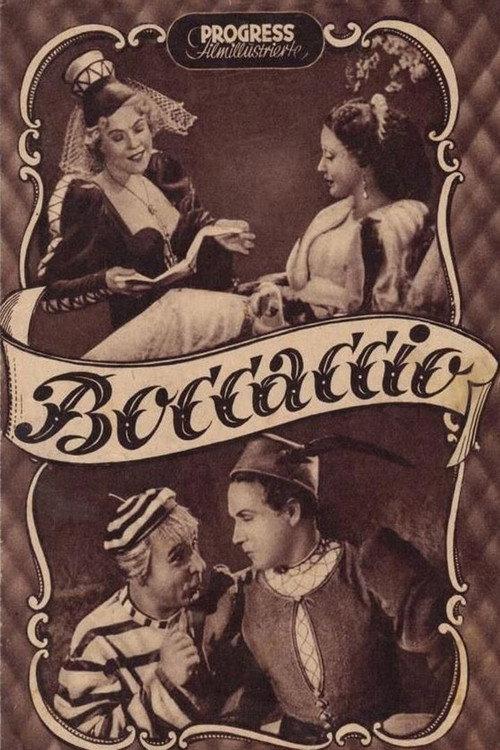 Boccaccio 1940 official movie poster