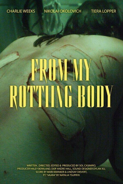 From My Rotting Body 2024 official movie poster