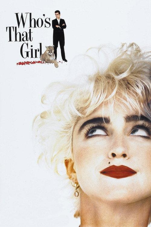 Who's That Girl 1987 official movie poster