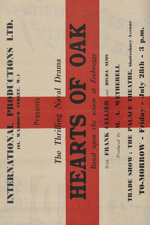 Hearts of Oak 1933 official movie poster