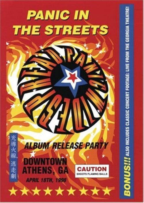 Widespread Panic: Panic In the Streets 2002 official movie poster