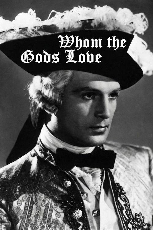 Whom the Gods Love: The Original Story of Mozart and His Wife 1936 official movie poster