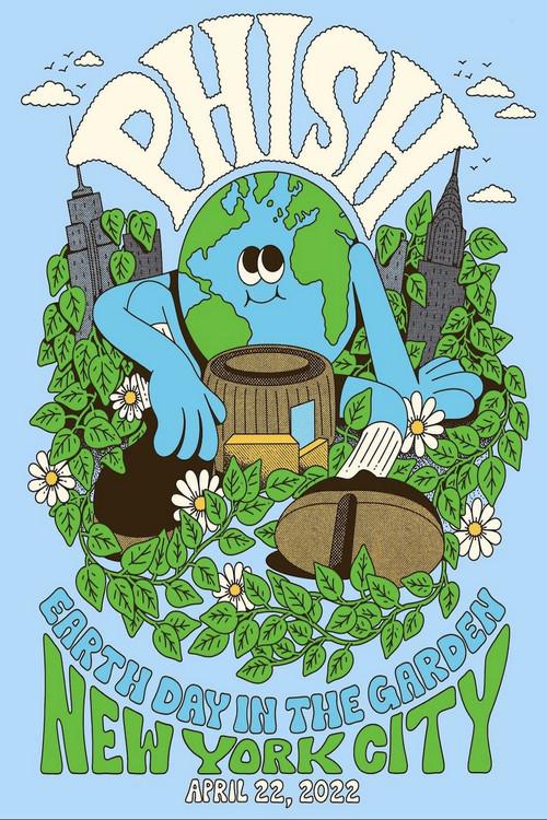 Phish 2022-04-22 Madison Square Garden, New York, NY 2022 official movie poster
