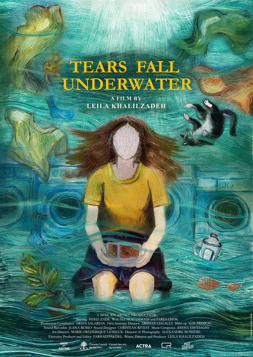 Tears Fall Underwater 2026 official movie poster