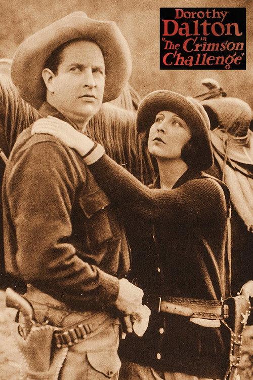 The Crimson Challenge 1922 official movie poster